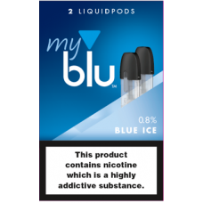 My Blu Liquid Pod Blue Ice 8mg 2 pack Ecigs Starter Kits